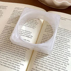 Square Theory Bangle (2.95" diameter) - 11 colors - Hello Baabs LLC 