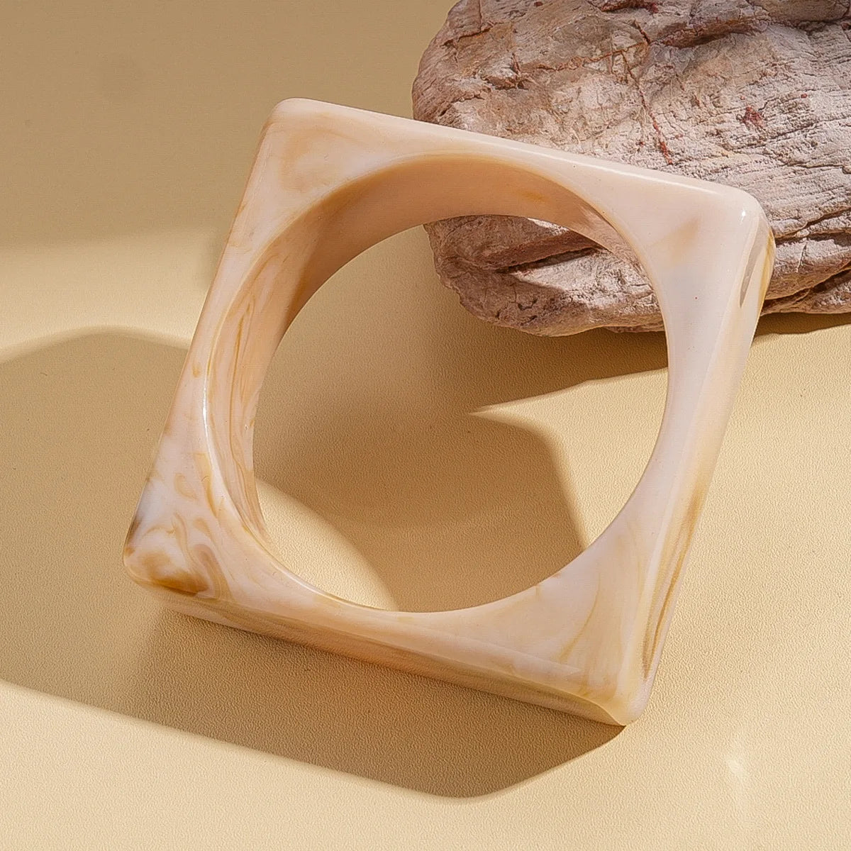 Square Theory Bangle (2.95" diameter) - 11 colors - Hello Baabs LLC 