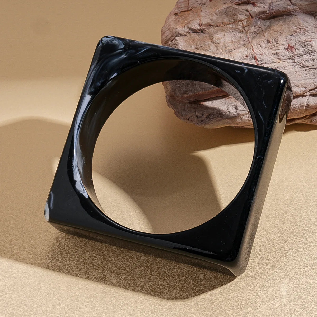 Square Theory Bangle (2.95" diameter) - 11 colors - Hello Baabs LLC 