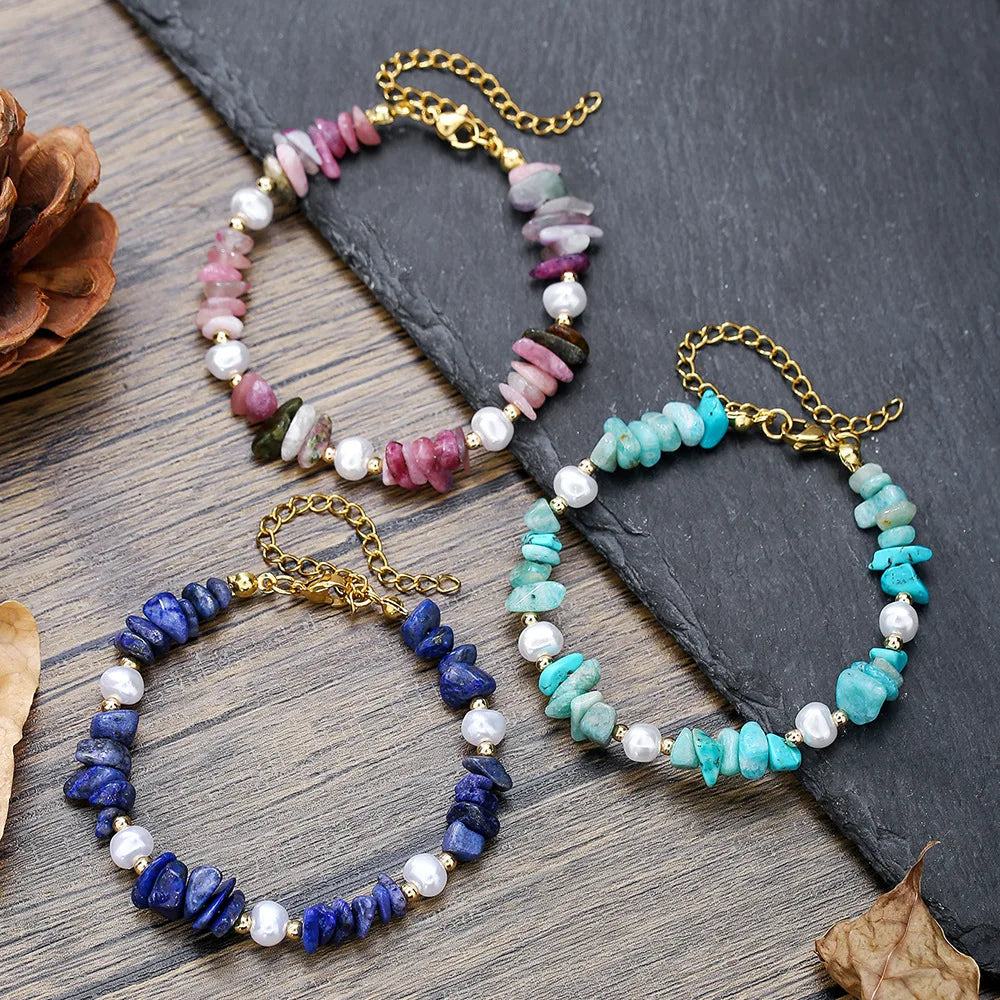 Stone Song Bracelet - 3 colors - Hello Baabs LLC 