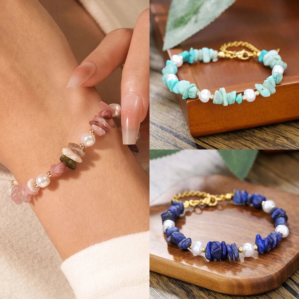 Stone Song Bracelet - 3 colors - hello baabs 