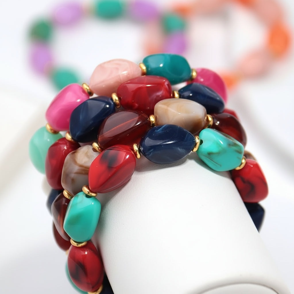 Stone & Soul Bracelet - 10 colors - Hello Baabs