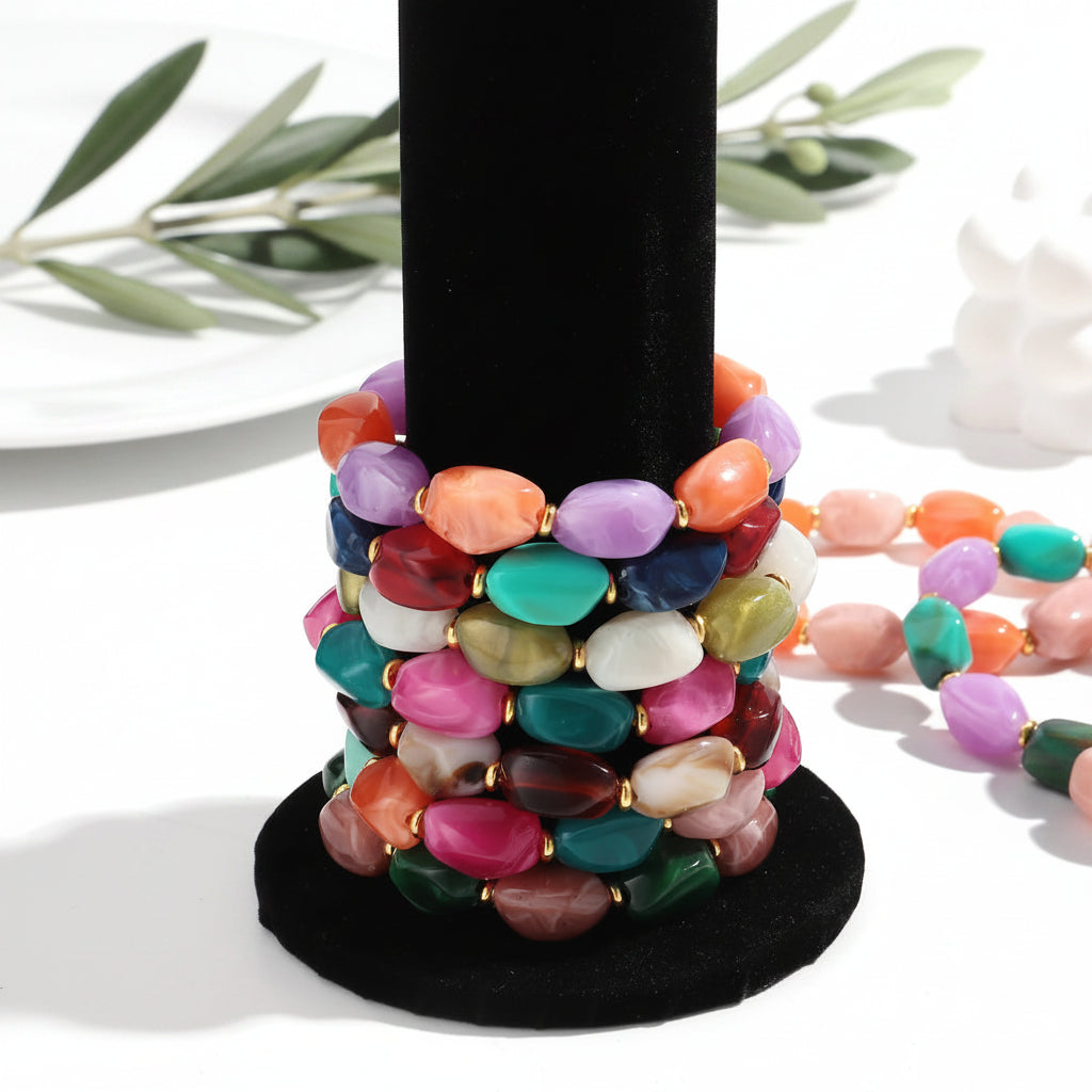 Stone & Soul Bracelet - 10 colors - Hello Baabs