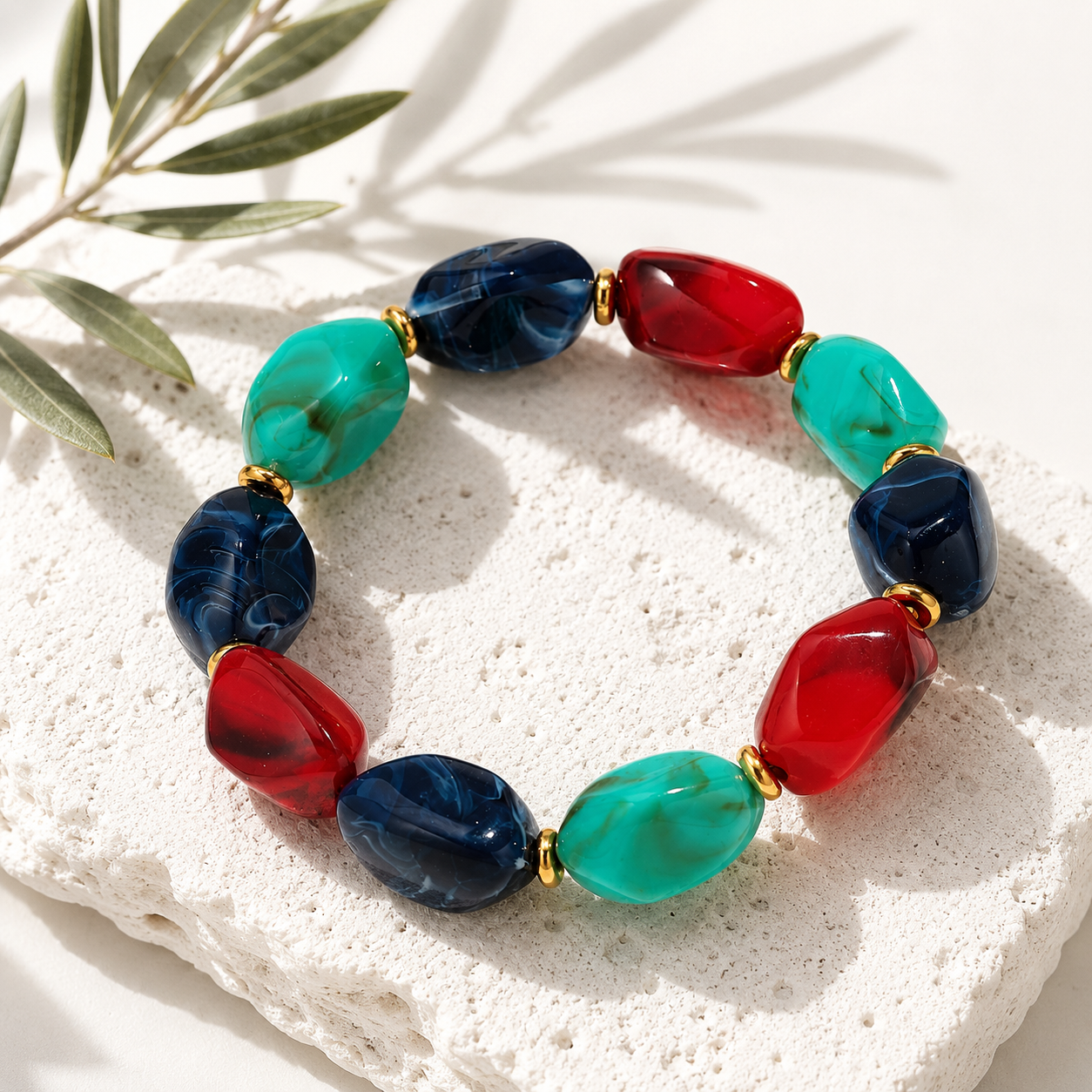 Stone & Soul Bracelet - 10 colors - Hello Baabs