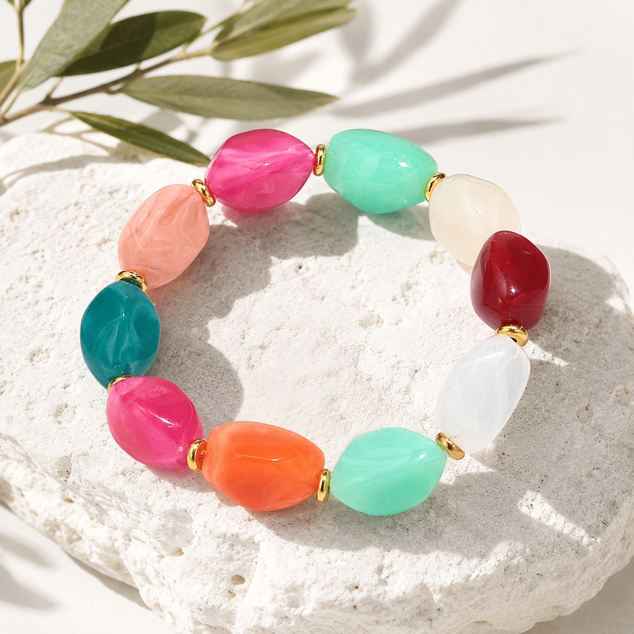 Stone & Soul Bracelet - 10 colors - Hello Baabs