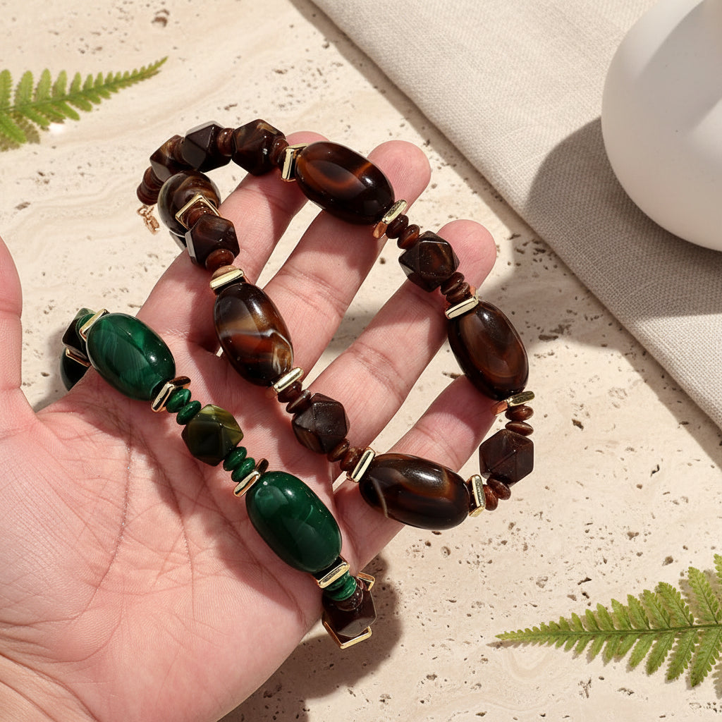 Stone & Story Necklace - 3 colors - Hello Baabs