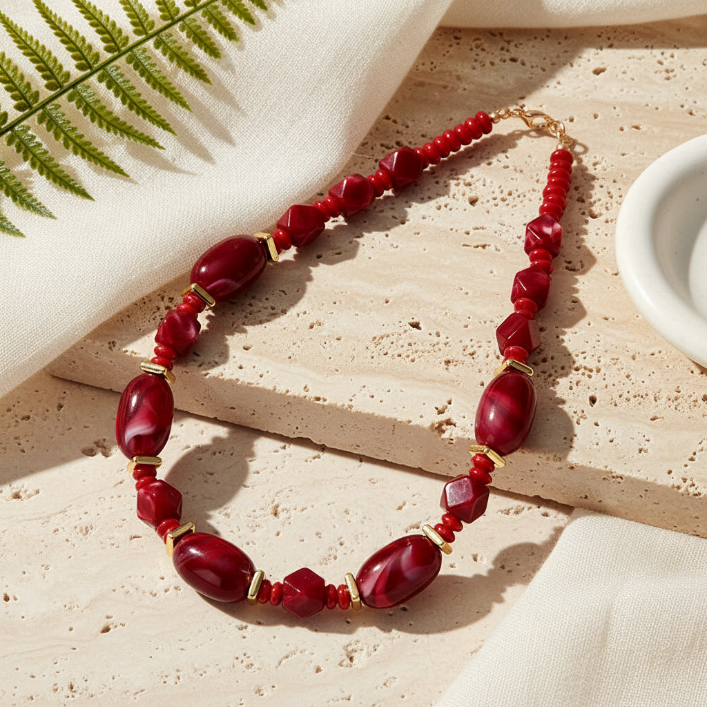 Stone & Story Necklace - 3 colors - Hello Baabs