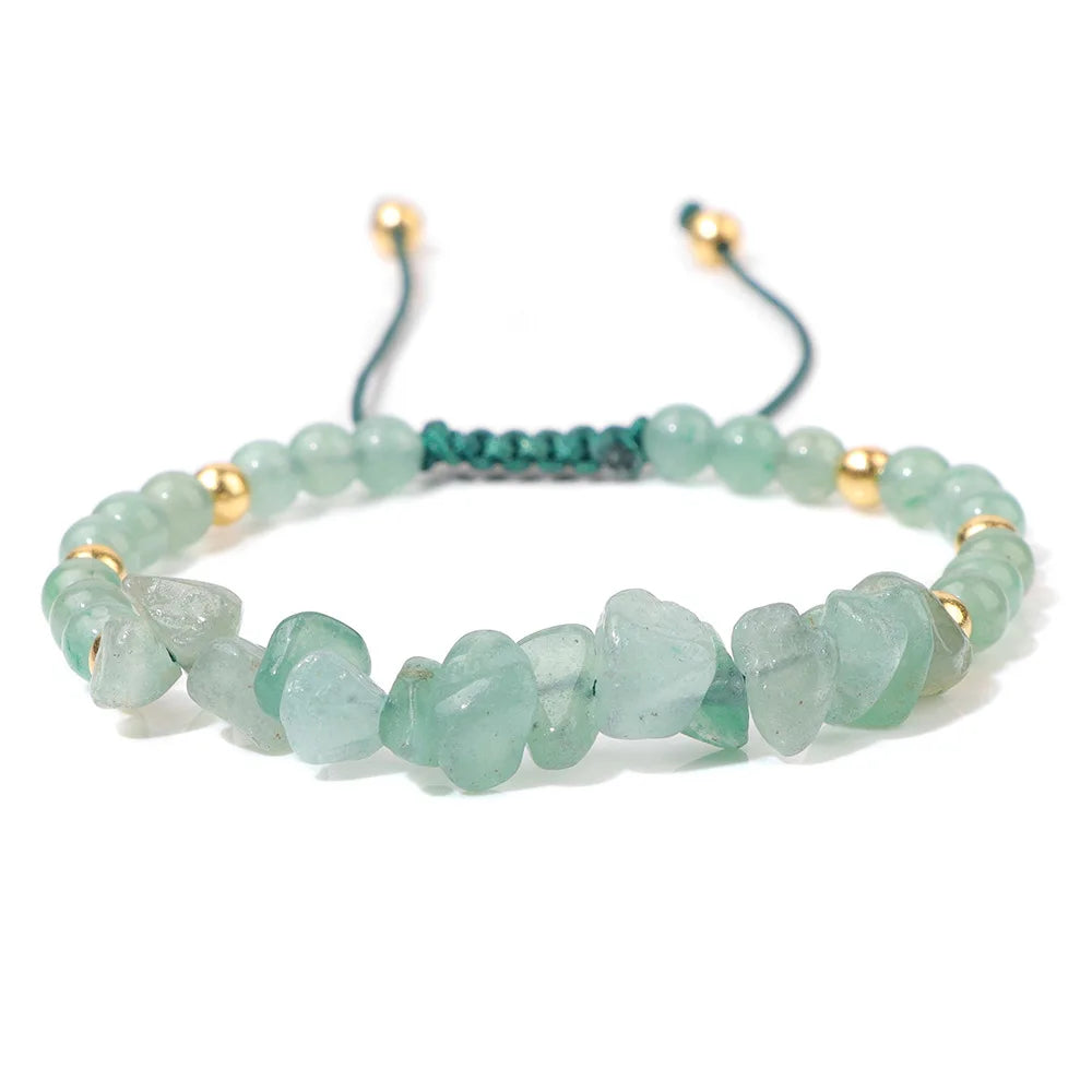 Stone Whisper Adjustable Bracelet - 8 colors - Hello Baabs LLC 