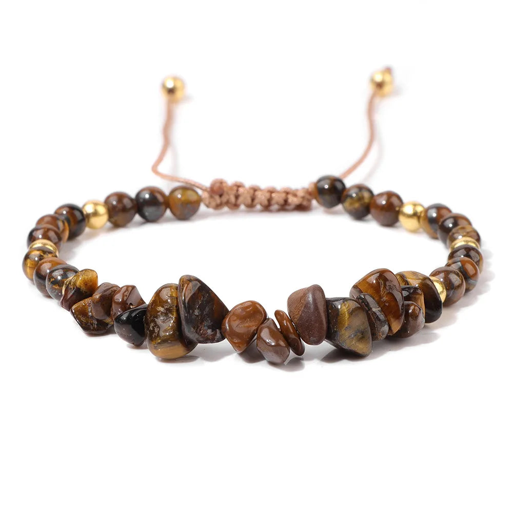 Stone Whisper Adjustable Bracelet - 8 colors - Hello Baabs LLC 