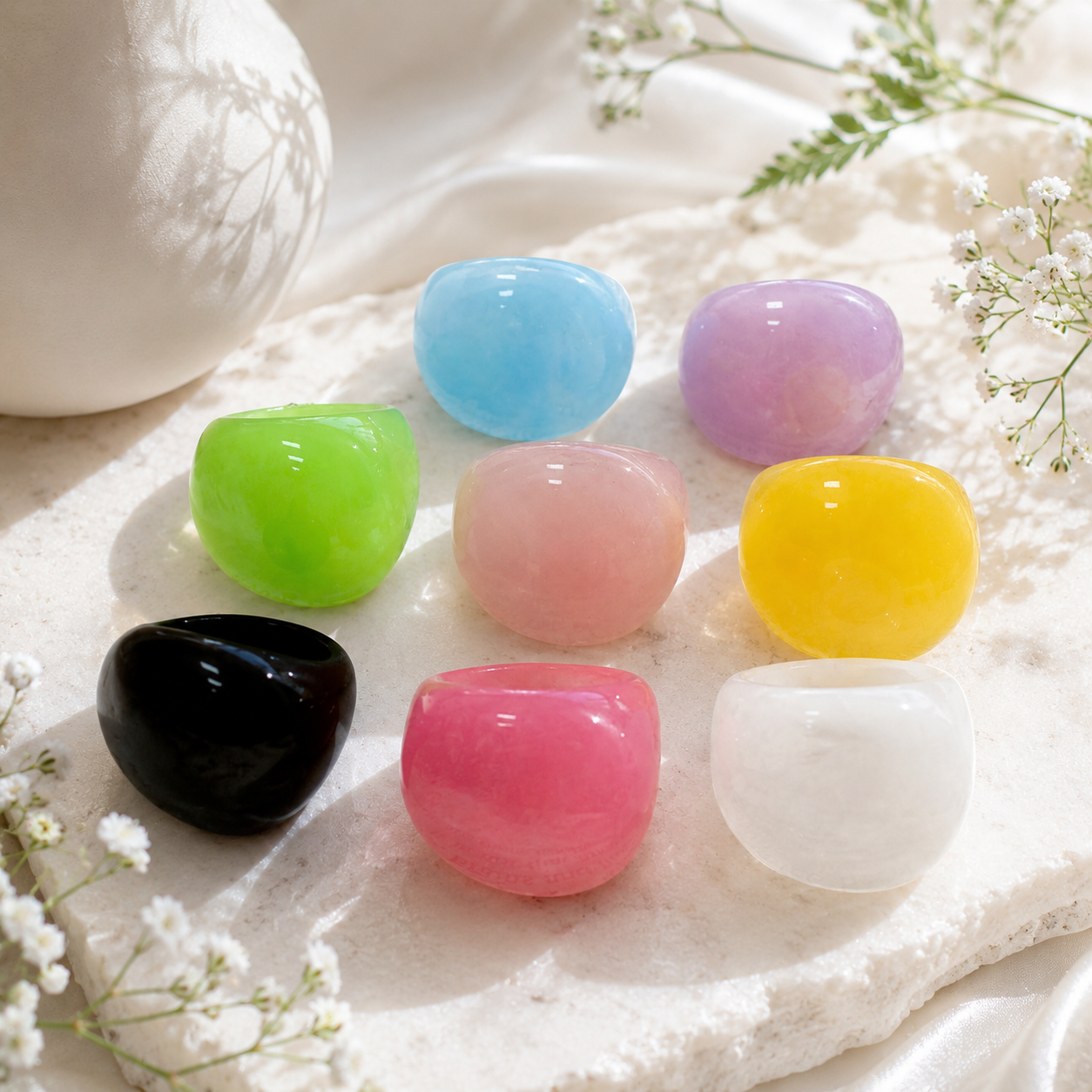Studio Pop Ring (size 7) - 8 colors - Hello Baabs