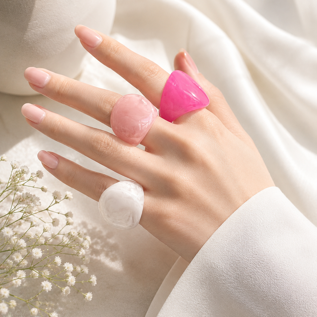 Studio Pop Ring (size 7) - 8 colors - Hello Baabs
