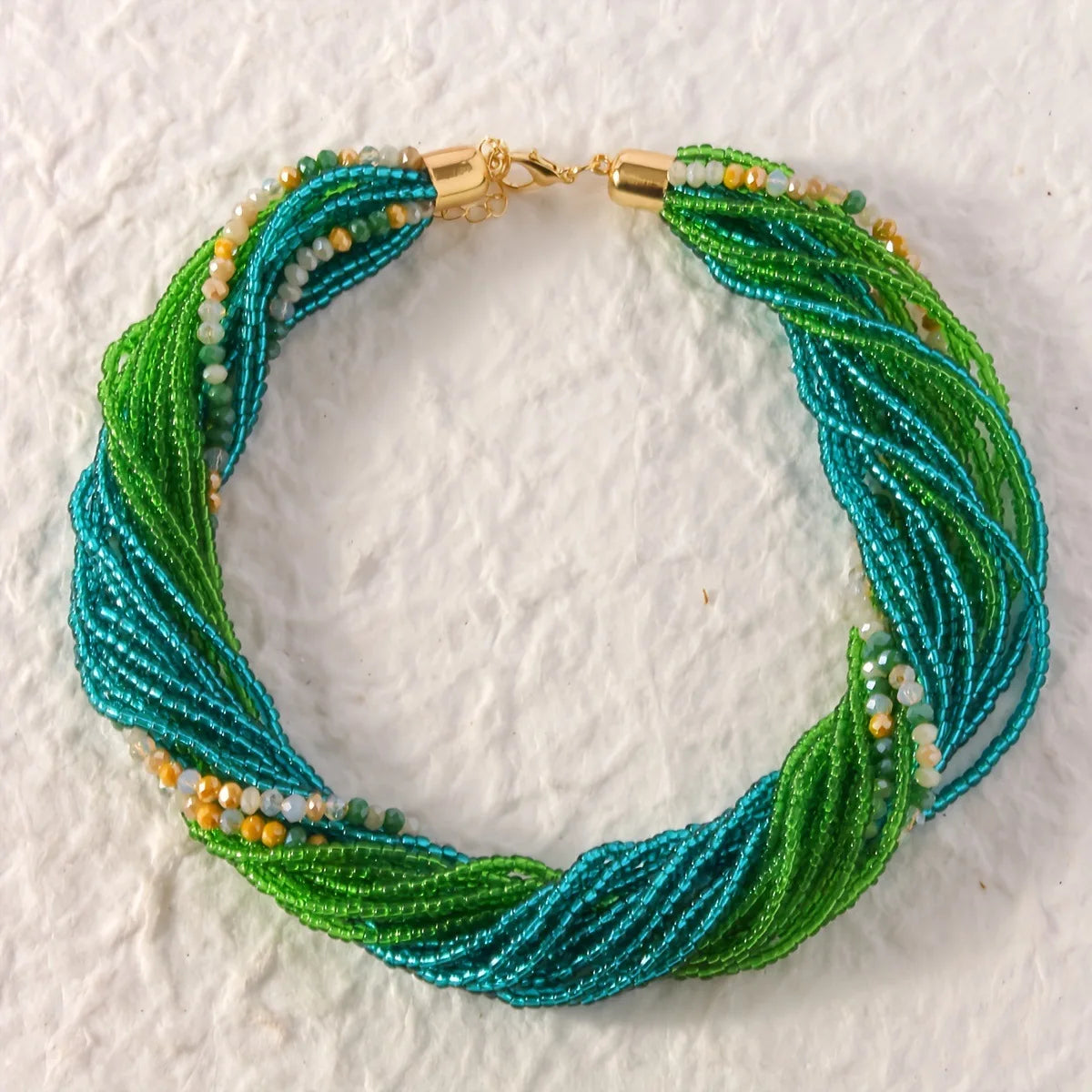 Sugar Bead Bash Necklace - 4 colors - hello baabs 