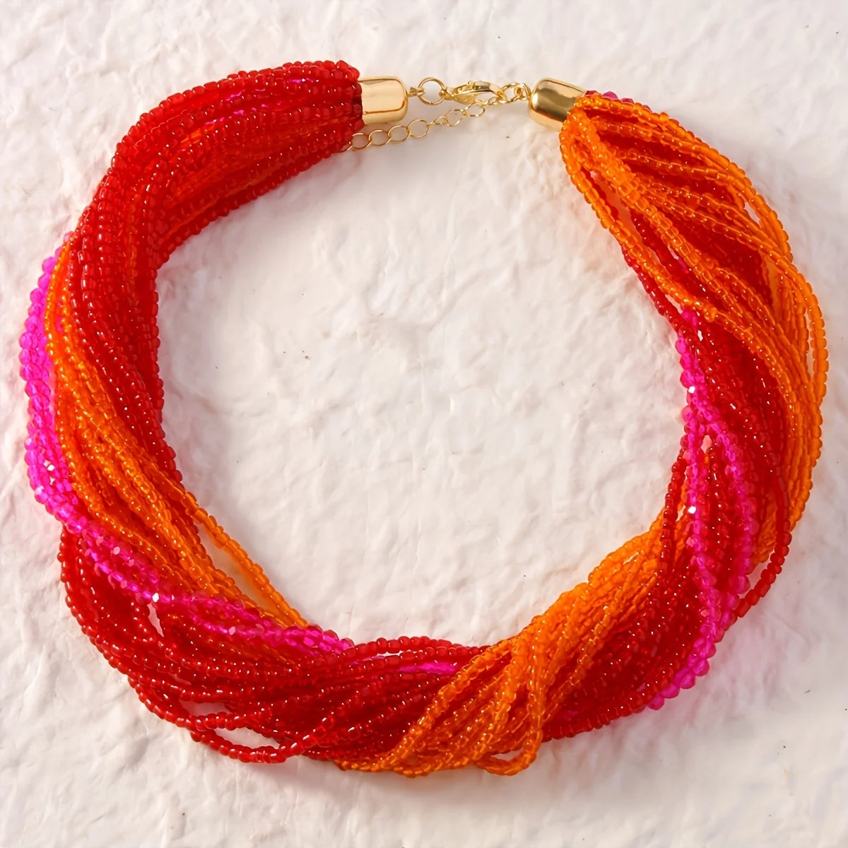 Sugar Bead Bash Necklace - 4 colors - hello baabs 