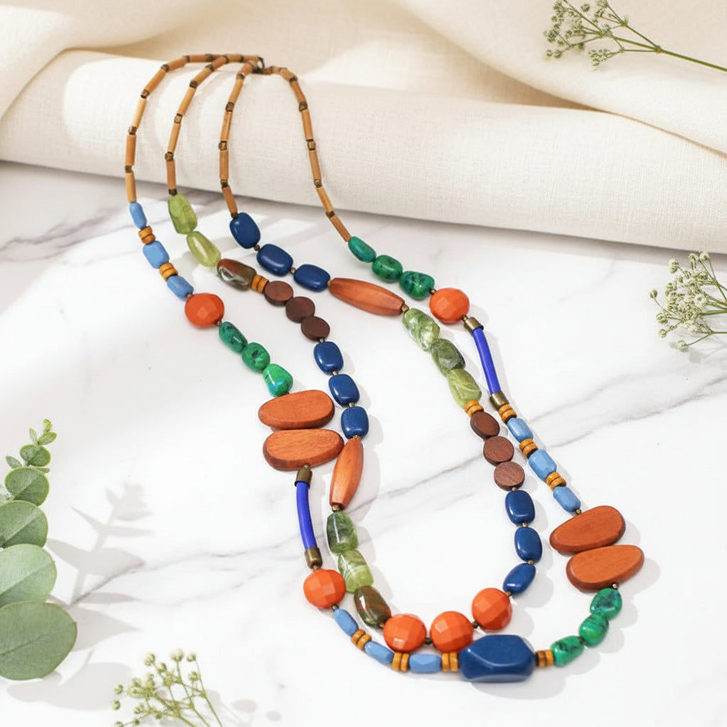 Sun-Kissed Sonata Necklace - Hello Baabs