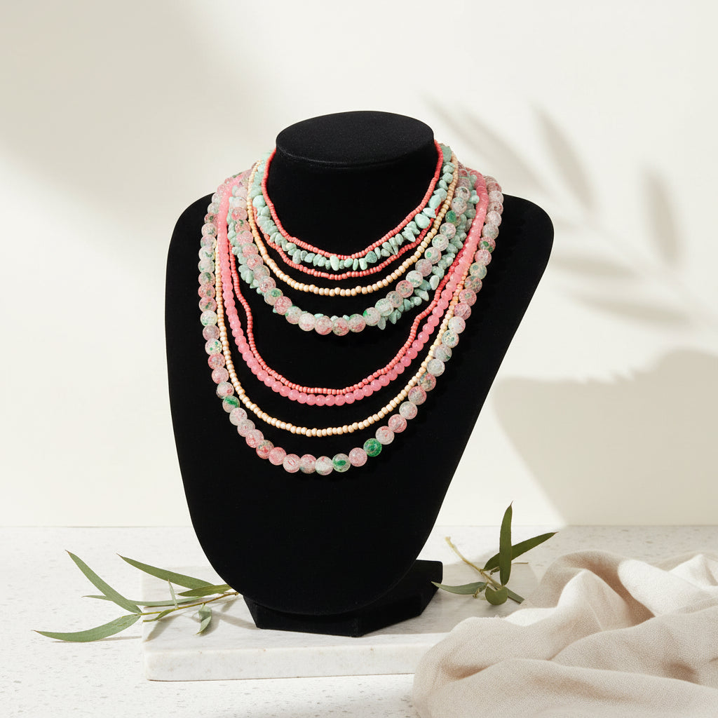 Sundara Bloom Necklace - Hello Baabs LLC 