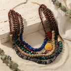 Sunkissed Canyon Bead Necklace - Hello Baabs