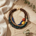 Sunkissed Canyon Bead Necklace - Hello Baabs