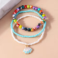 Sunny Charm Bracelet 3pc Set - 8 variants - Hello Baabs LLC 