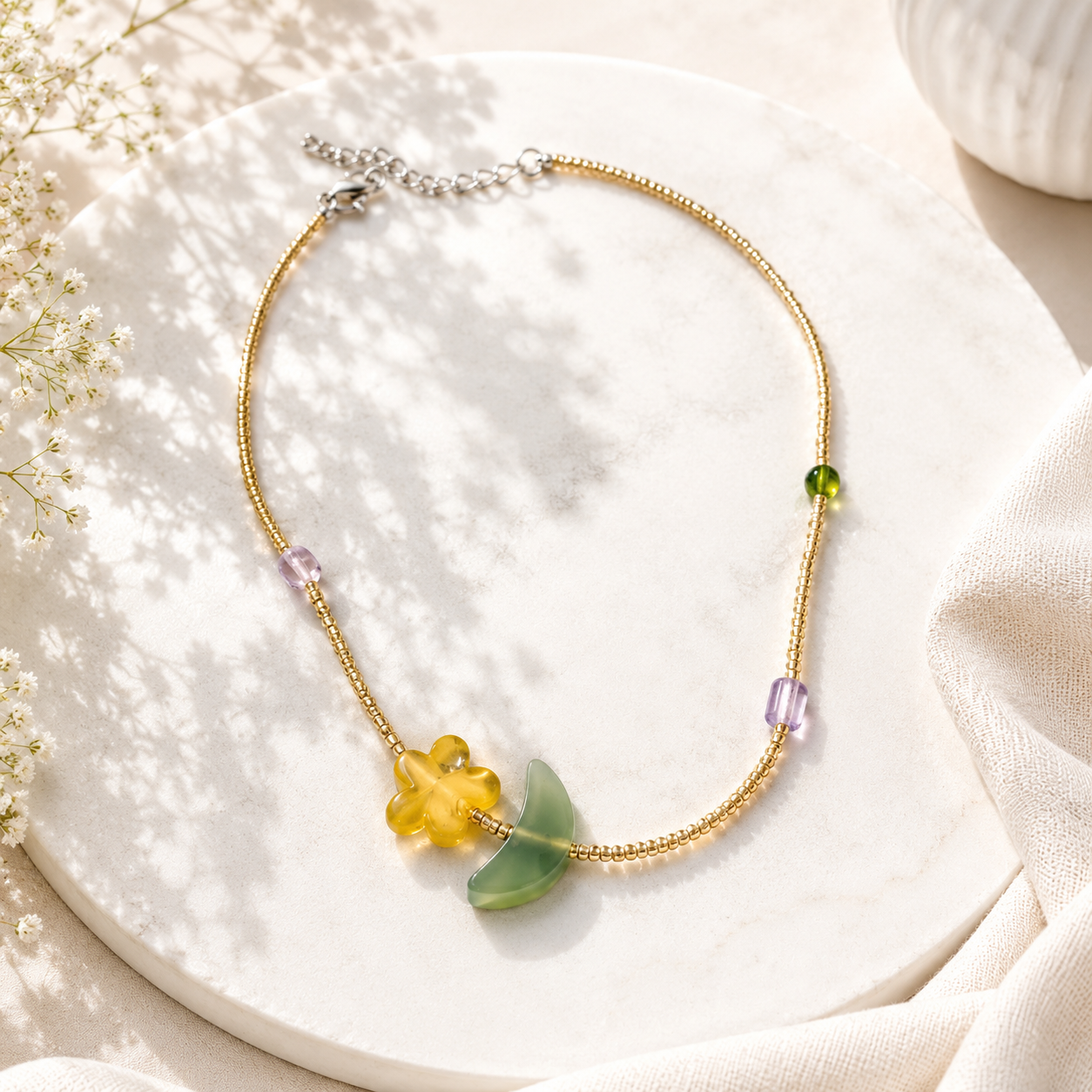 Sunshine Solo Necklace - Hello Baabs