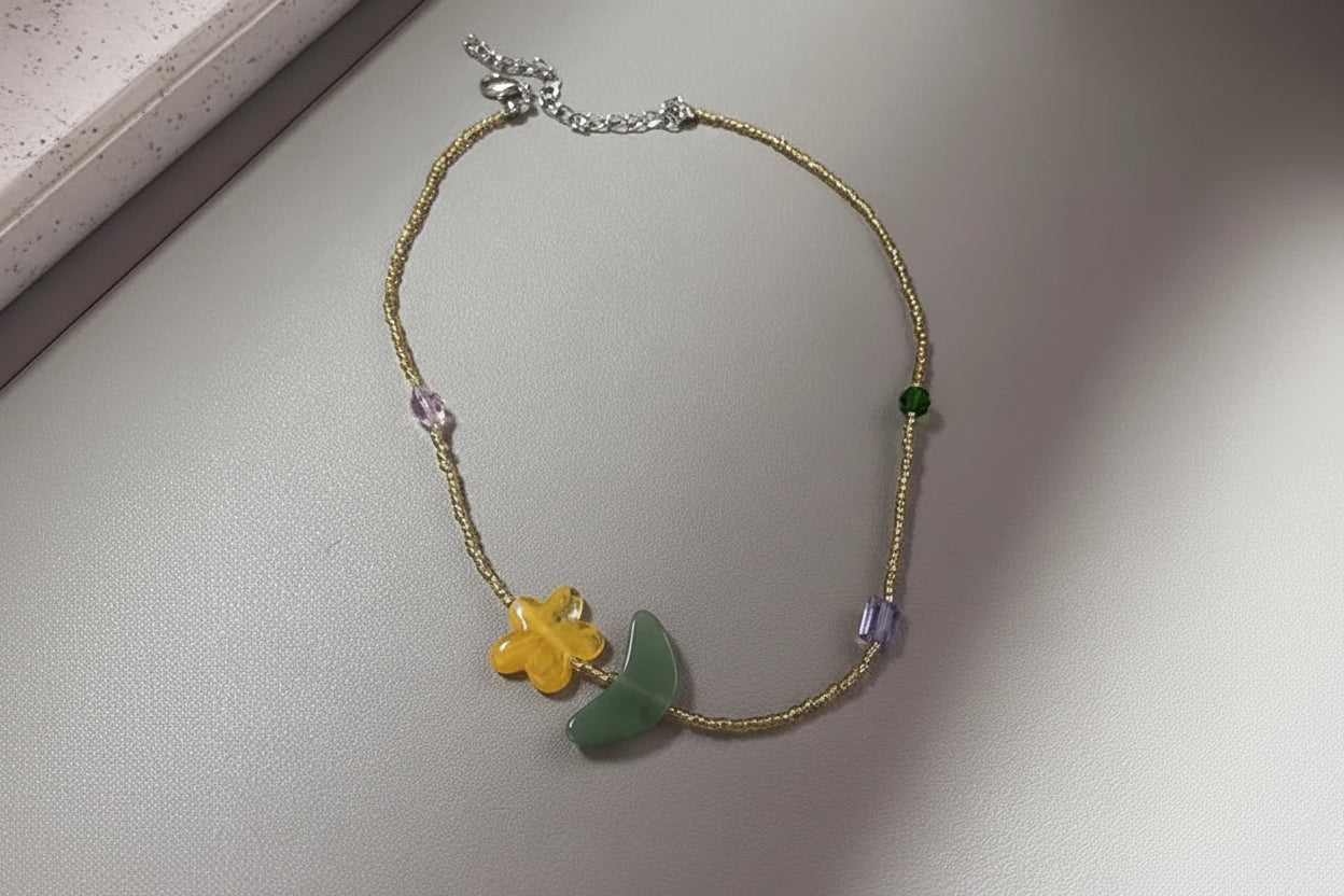 Sunshine Solo Necklace - Hello Baabs LLC 