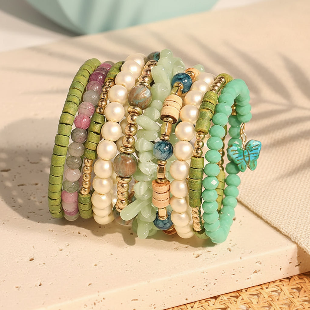 Sunwashed Soul Butterfly Bracelet - Hello Baabs