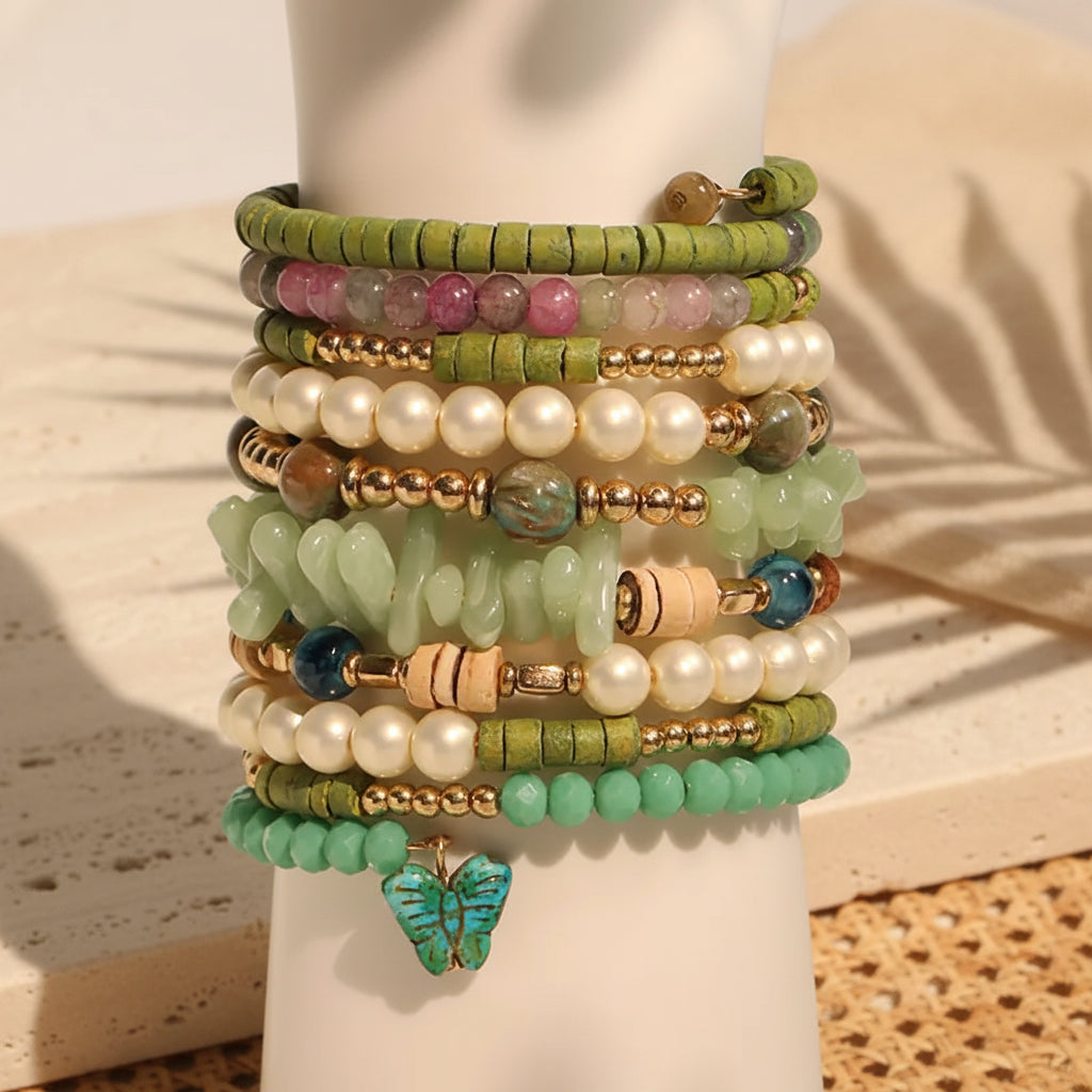 Sunwashed Soul Butterfly Bracelet - Hello Baabs
