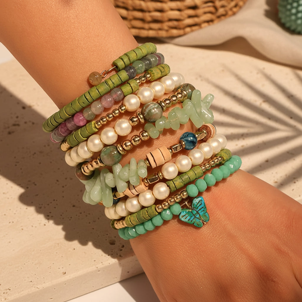 Sunwashed Soul Butterfly Bracelet - Hello Baabs