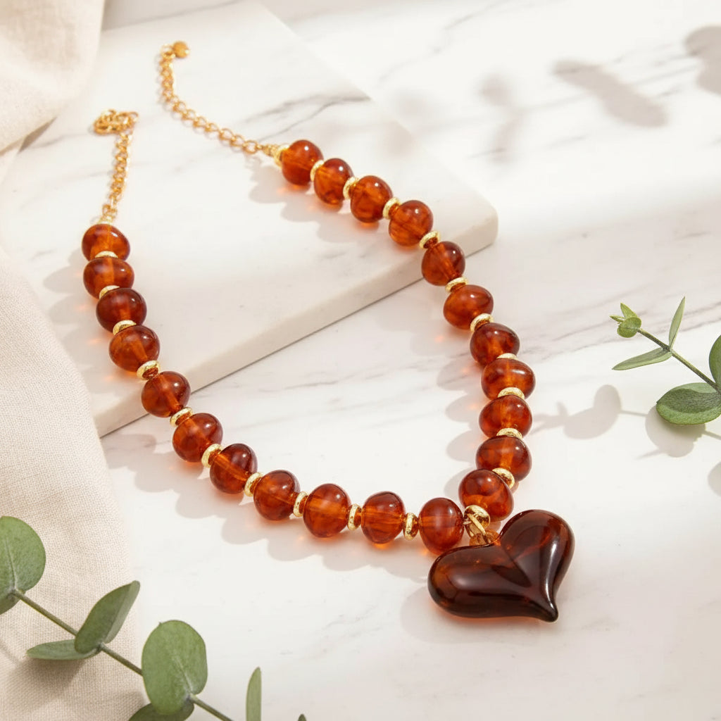 Sweet Chaos Heart Necklace - Hello Baabs