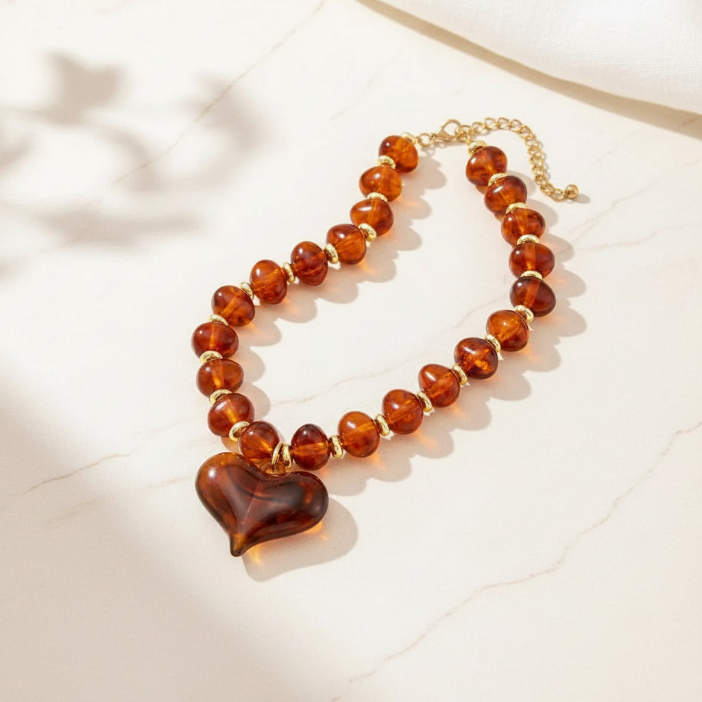 Sweet Chaos Heart Necklace - Hello Baabs