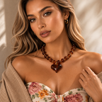Sweet Chaos Heart Necklace - Hello Baabs