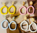 Sweet Geometry Dangles - 4 colors - hello baabs 
