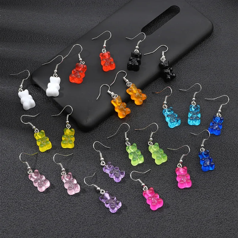 Sweet Sidekick Gummy Earrings - 11 colors - Hello Baabs LLC 