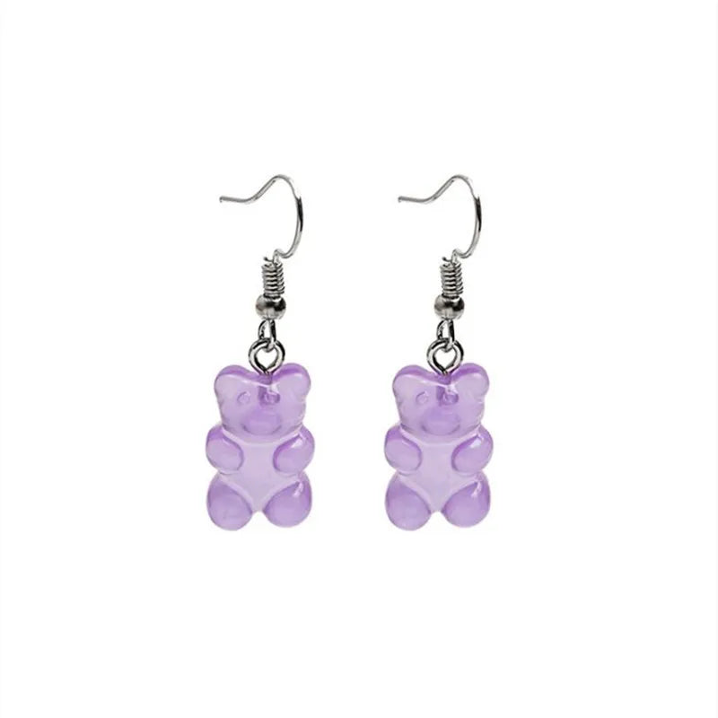 Sweet Sidekick Gummy Earrings - 11 colors - Hello Baabs LLC 