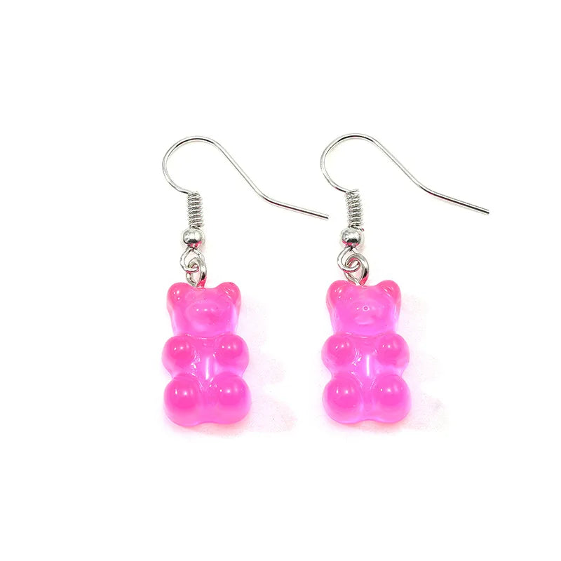 Sweet Sidekick Gummy Earrings - 11 colors - Hello Baabs LLC 