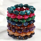 Sweet Talk Heart Stretch Bracelet - 8 colors - Hello Baabs