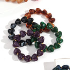 Sweet Talk Heart Stretch Bracelet - 8 colors - Hello Baabs