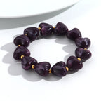Sweet Talk Heart Stretch Bracelet - 8 colors - Hello Baabs