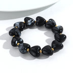 Sweet Talk Heart Stretch Bracelet - 8 colors - Hello Baabs