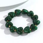 Sweet Talk Heart Stretch Bracelet - 8 colors - Hello Baabs