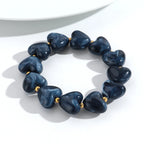 Sweet Talk Heart Stretch Bracelet - 8 colors - Hello Baabs