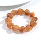 Sweet Talk Heart Stretch Bracelet - 8 colors - Hello Baabs
