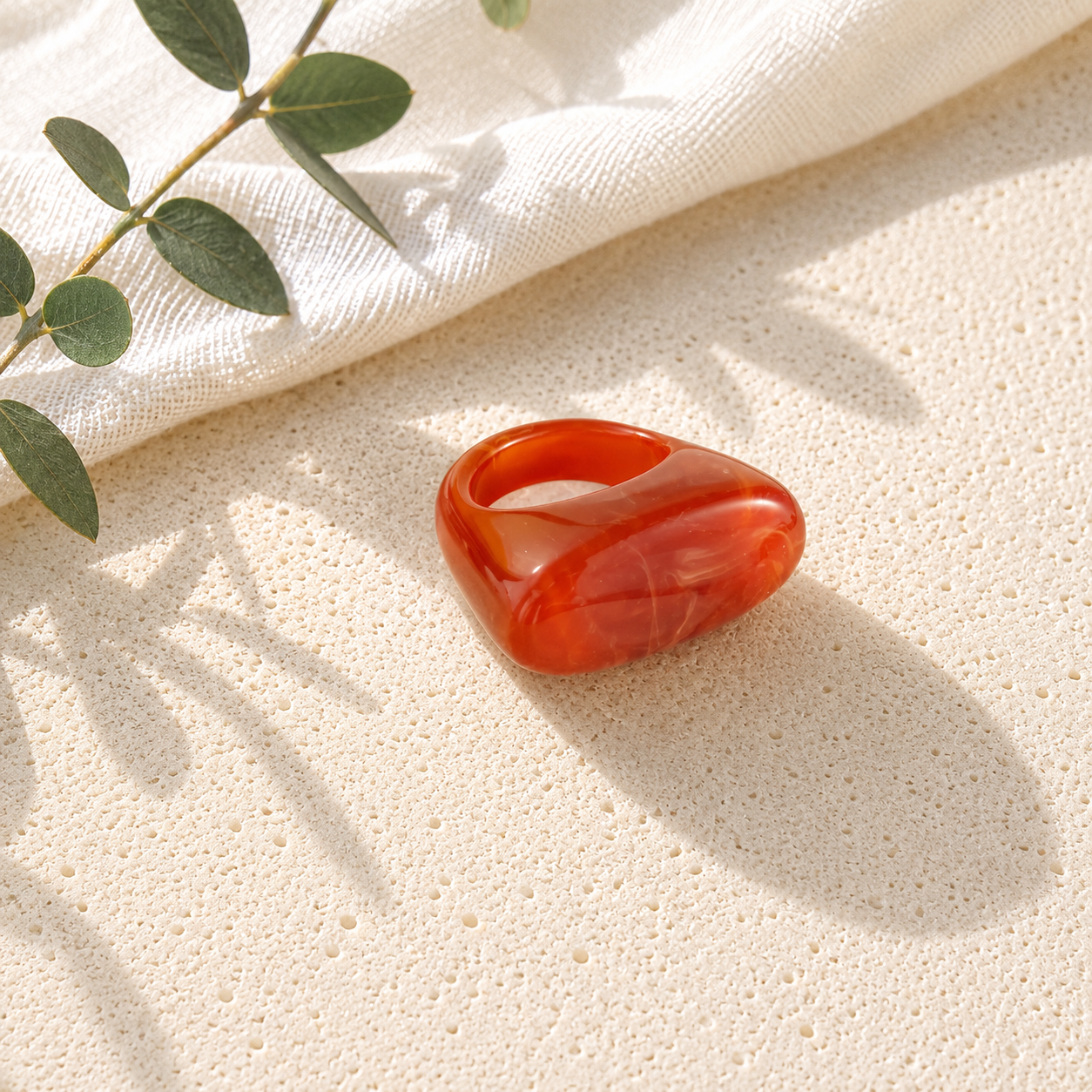 Terra Tone Ring (size 6) - 6 colors - Hello Baabs