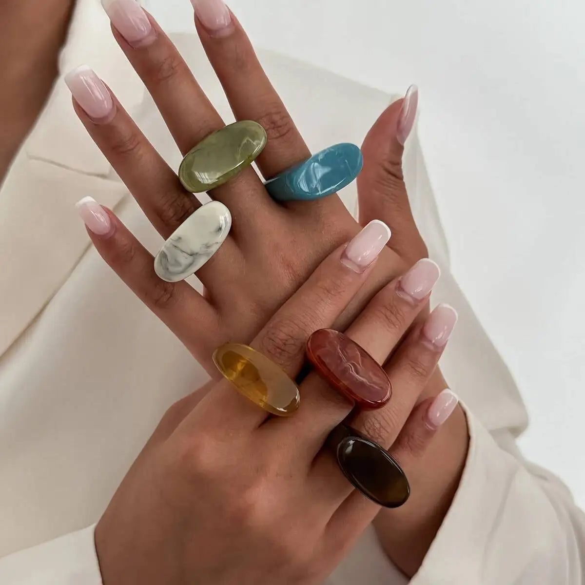 Terra Tone Ring (size 6) - 6 colors - Hello Baabs LLC 