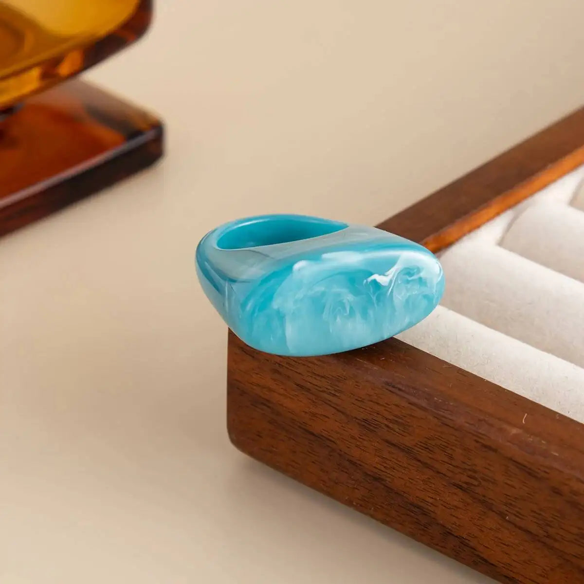 Terra Tone Ring (size 6) - 6 colors - Hello Baabs LLC 