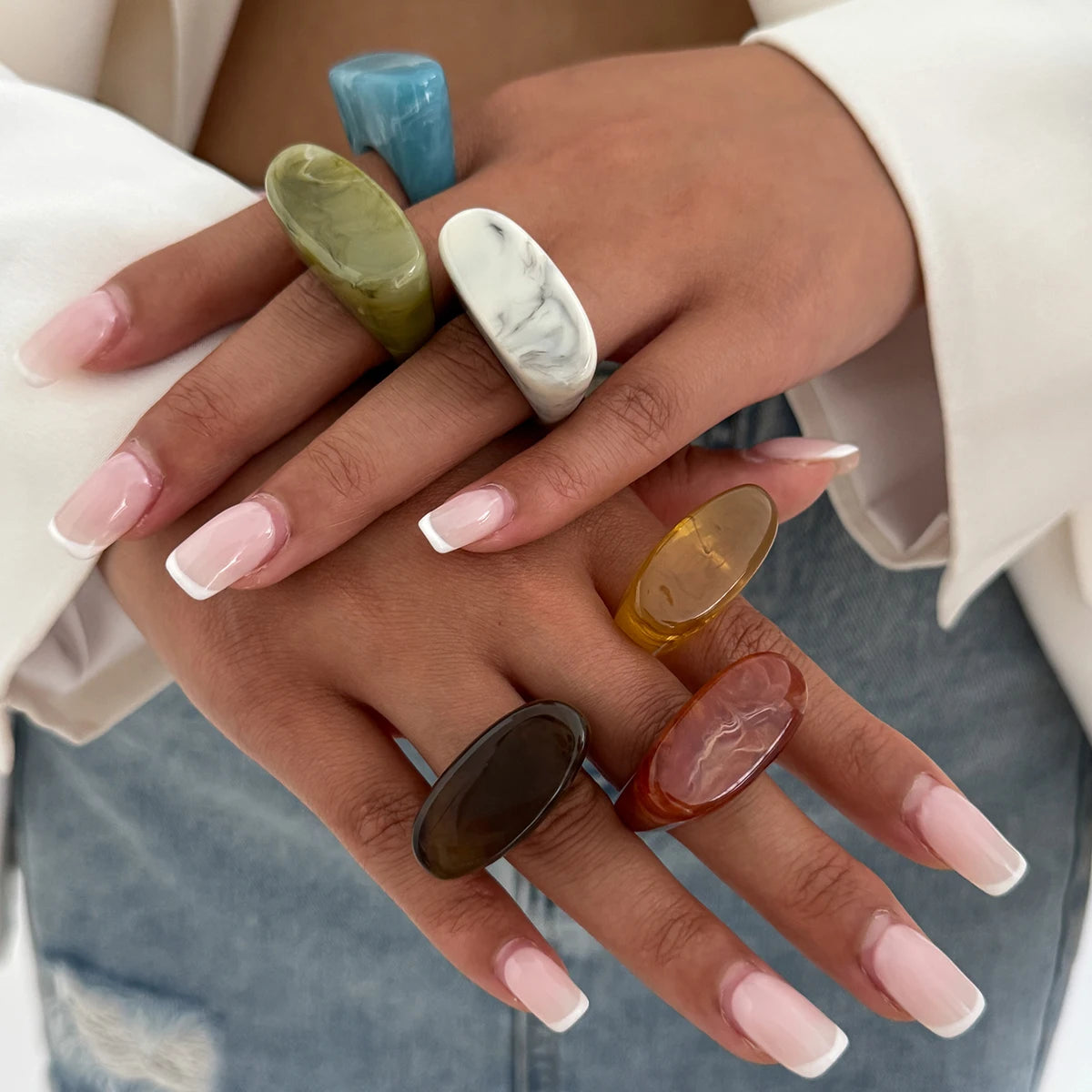 Terra Tone Ring (size 6) - 6 colors - hello baabs 