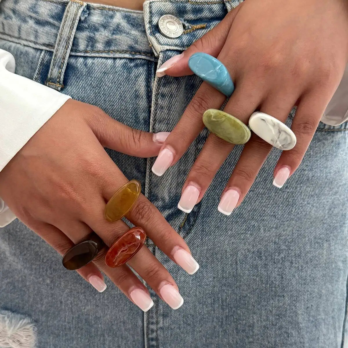 Terra Tone Ring (size 6) - 6 colors - hello baabs 