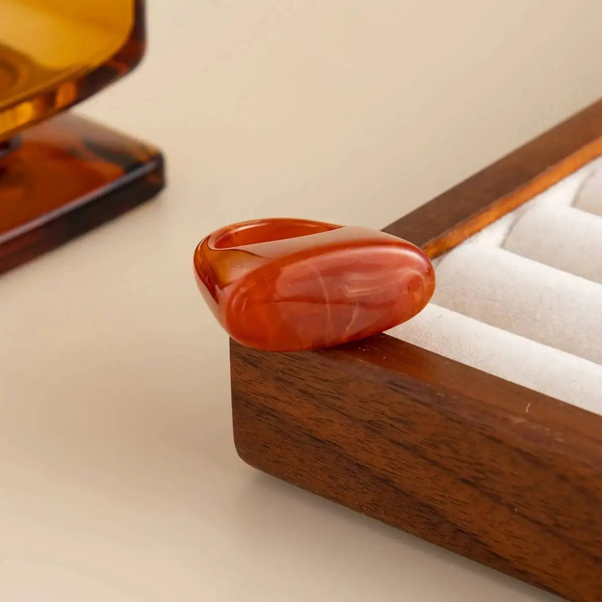 Terra Tone Ring (size 6) - 6 colors - hello baabs 