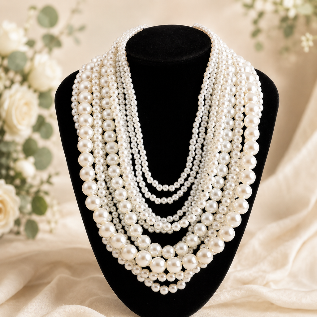 Tidal Dream Pearl Necklace - Hello Baabs LLC 