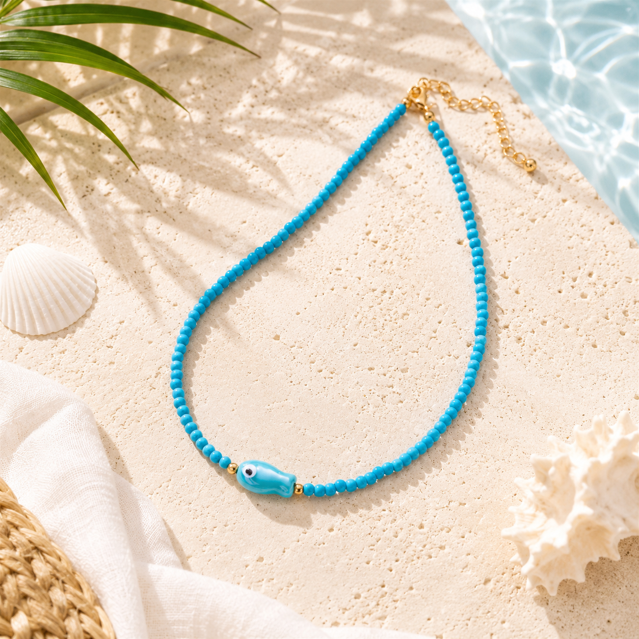Tidal Treasures Necklace - 5 colors - Hello Baabs