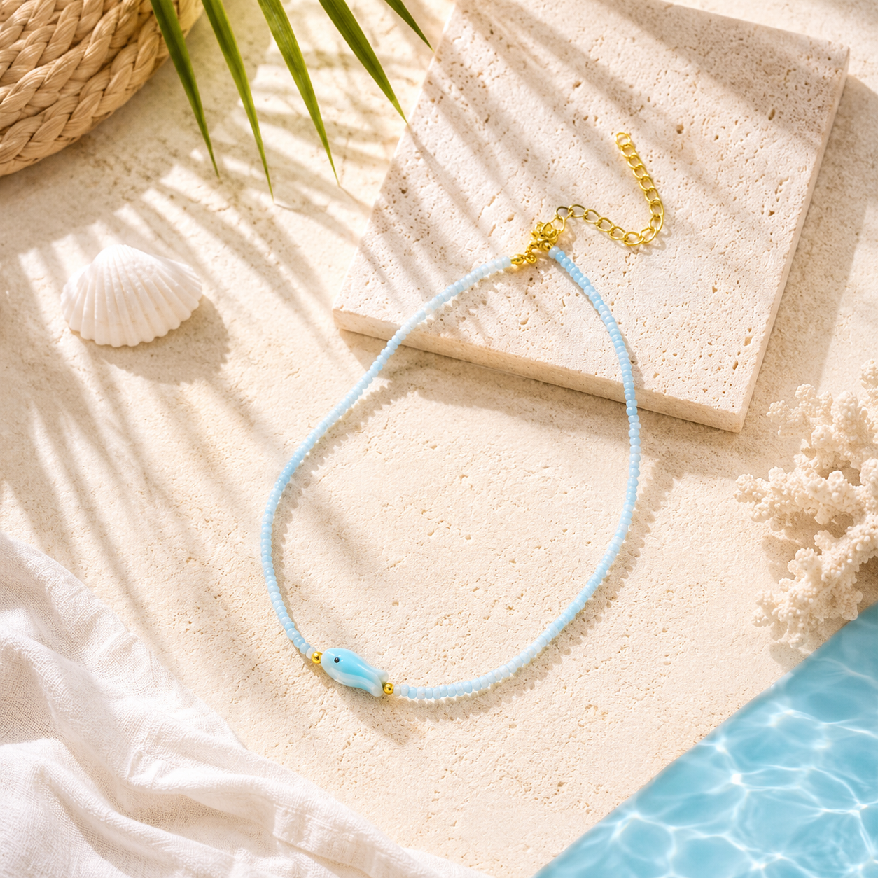 Tidal Treasures Necklace - 5 colors - Hello Baabs
